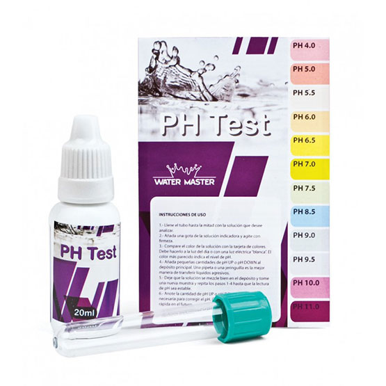 KIT PH TEST GOTAS WATER MASTER